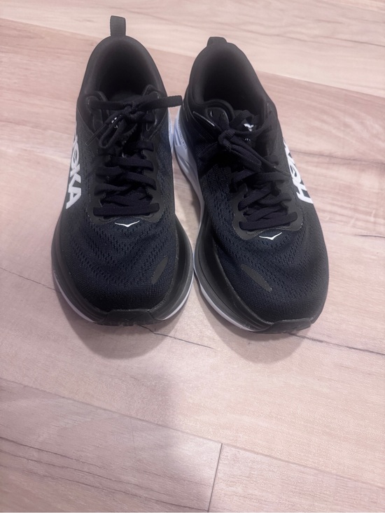 Hoka Shoes - Hoka Bondi 8 Black Running Shoes - Lightweight Cushioning